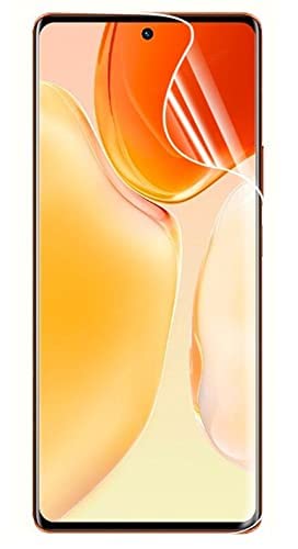 Image of AACL Matte Screen Protector for Vivo X80 5G / Vivo X80 Pro 5G Membrane Case Friendly Full Edge to Edge Screen Coverage & Installation Kit-(Pack of 1)
