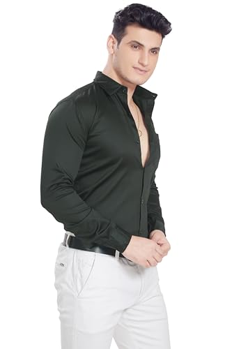 Image of DIVISIVE Men's Solid Slim Fit Shirt