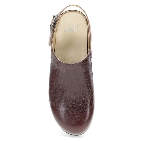 Dansko Women's Merrin Sling-Back Mule Clog-Dual Density Cork/EVA Midsole and Lightweight Rubber Outsole Provide a Comfortable Ride on Patented Stapled Construction2