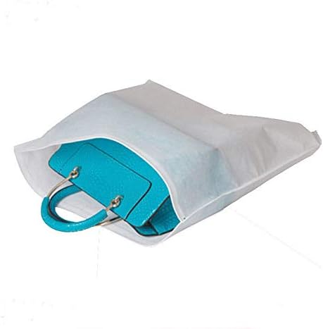 Miniatura 6 de 10 Uds blanco portátil zapatos bolsa de viaje bolsa de almacenamiento cordón bolsas de polvo tela no tejida, Blanco