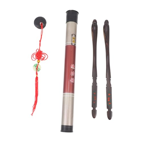 GOOHOCHY Dulcimer Accessories Pair of Black Ebony Bird-shaped Practice Hammers for Hammer Dulcimer Players