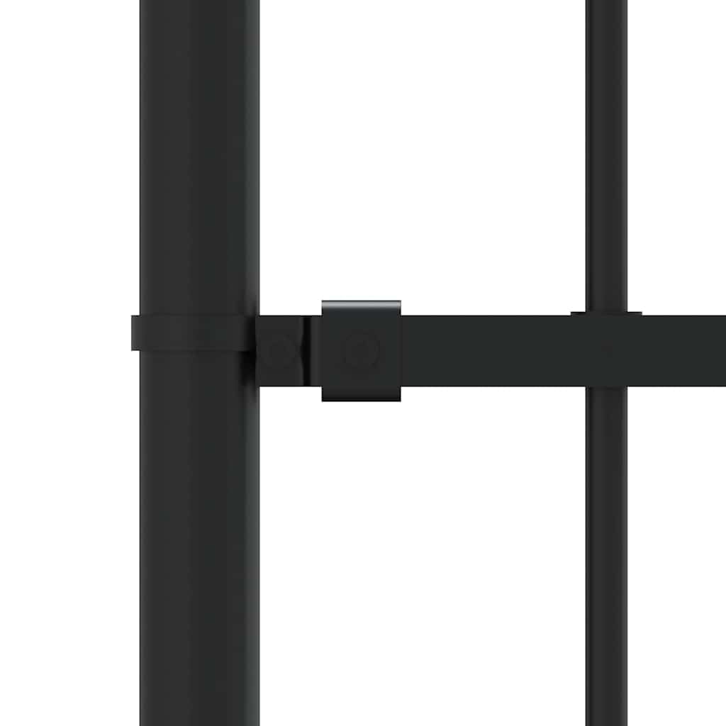 vidaXL Recinzione da Giardino Woerden con Punta a Lancia Nera 240x175 cm in Acciaio