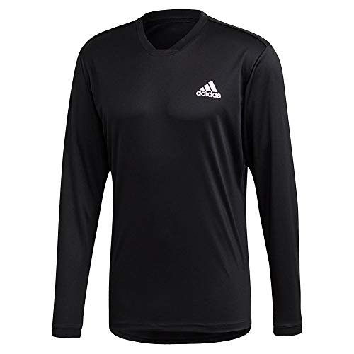 Chemise Homme adidas UV Protect Ls anti transpiration et solaire blanche