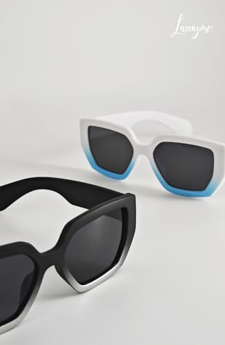 2 Bulk Narrow Rectangle Kids Sunglasses for Little Girls Boys, Toddler Shades with Lightweight Frame4