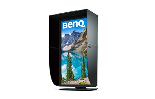 Image of BenQ SW320 31.5 inch inch 4K PhotoVue Photographer Monitor, IPS, 3840x2160 UHD, HDR, 99% Adobe RGB, 100% sRGB, Rec.709, DCI-P3, Hardware Calibration, 14-bit 3D LUT, GamutDuo, USB-C, DP, HDMI
