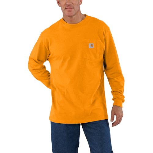 Image of Carhartt K126 Men's LS Workwear T-Shirt Midweight Jersey Fit