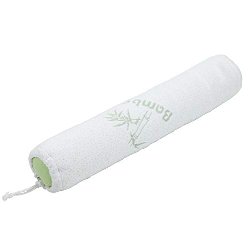 Kingnex Neck Roll Pillow for Sleeping - Adjustable Length(18-22 x 4”) Bolster
