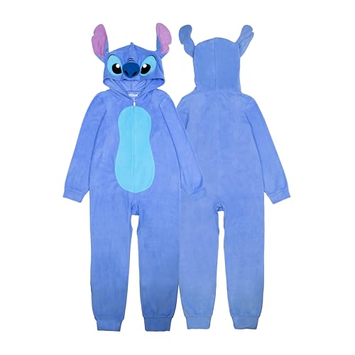 Disney Unisex Kids Lilo & Stitch Hooded Blanket Sleeper Comfortable Pajamas Soft & Cute for Kids STITCH 10