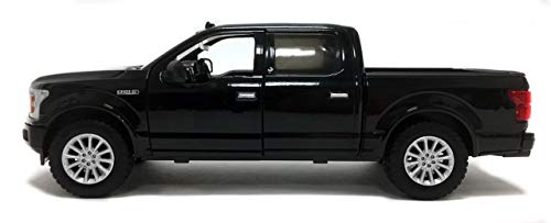 Ford F-150 Limited Crew Cab Pickup Truck 1:24-1:27 Negro miniatura 3