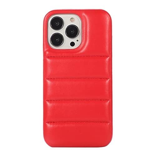 Coque Down Jacket pour iPhone 13 Pro Max en silicone souple et lisse