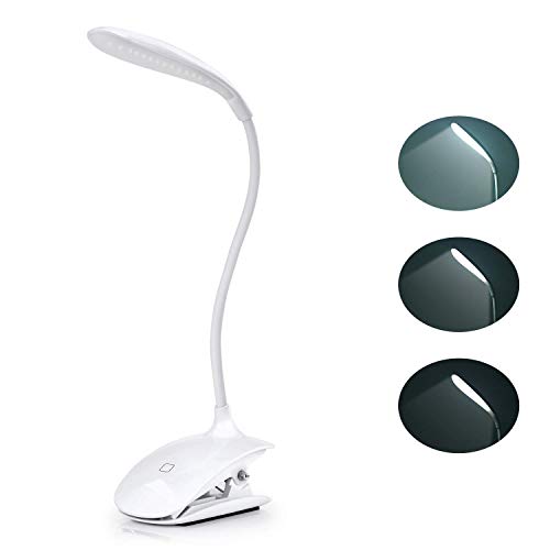 Reading Light, Book Light for Reading in Bed Reading Lamp Clip On Bed