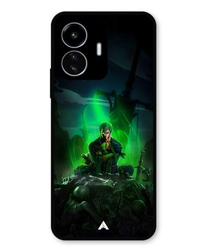 Image of Premium Anime 1 Case for Vivo Y77 (Glossy Finish) Soft-Touch Metal TPU Back Cover, Shockproof, Designer, Aesthetic Mobile Phone Case