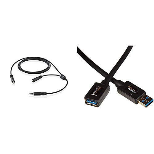Elgato Chat Link - Adaptateur Chat de Groupe pour Xbox One et Playstation 4 & Amazon Basics Rallonge Câble USB 3.0 mâle A vers Femelle A 2 m Cover