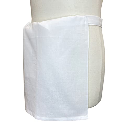 Edoten] Fundoshi made in Japan 100% Cotton loincloth comfortable underwear all-size WHITE2