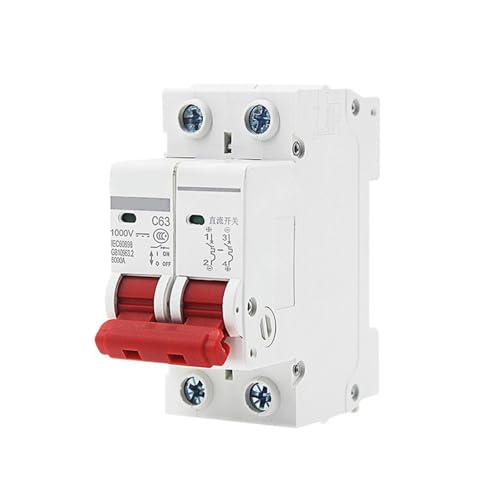 Disjoncteur DC 1000V contre les arcs électriques et surcharges solaires 20A