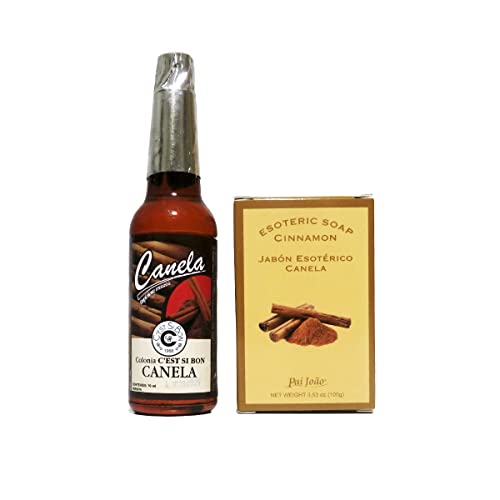 Aromasenses.- Pack Jabon Canela Esotérico 100 gramos + Agua Colonia Canela 70 ml (CANELA)