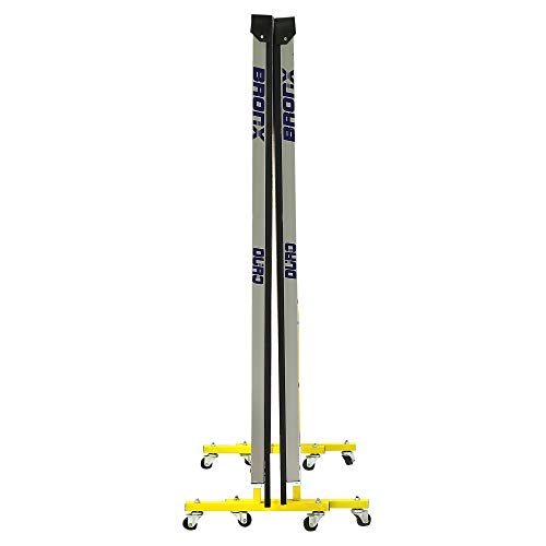 Image of Bronx Duro Table Tennis Table with 18 mm Both Side Laminated Blue top and 50 mm Wheel (2 bat, 3 Balls and 1 Cover)