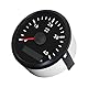 ELING Wasserdichter Drehzahlmesser Drehzahlmesser mit Betriebsstundenzähler 0-4000RPM 85mm 9-32V mit Hintergrundbeleuchtung
