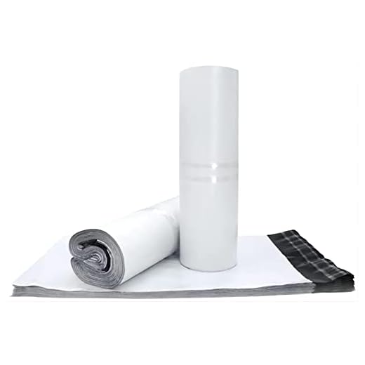 Sipobuy 100 st postutskick expresspåsar, PE-material tätningspaket förpackning porto postlådor kuvert brevpapper, vattentät och fuktsäker (vit, 30 x 42 cm/12 x 17 tum)