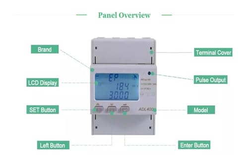 Medidor de energía trifásico ADL400 WiFi para gestionar el autoconsumo y evitar la exportación 4