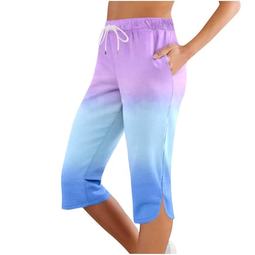 Pantalon de course capri stretch pour femme contre l'inconfort des vêtements serrés