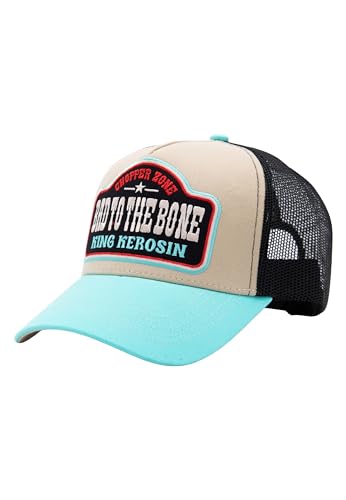 Casquette trucker King Kerosin Bad to The Bones pour homme