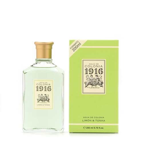 1916 - Limón & Tonka 200 ml, Agua de Colonia Hombre y Mujer,...