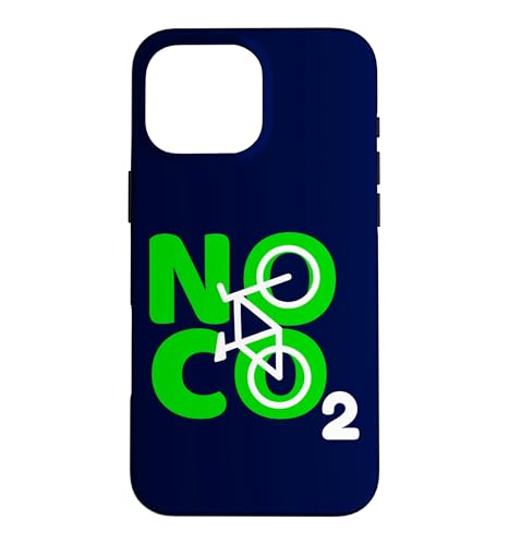 No CO2 �G�R���W�[ Think Green Eco Biker Save The Planet ���p �X�}�z�P�[�X iPhone 16 Pro Max �p