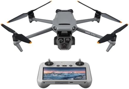 DJI Mavic 3 Pro with RC, Flagship Triple-Camera Drone with 4/3 CM...
