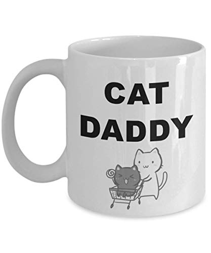 CAT DADDY mugs, coffee mugs, best gift to friend, funny cat mugs, birthday gift for men, cat lover m - //coolthings.us