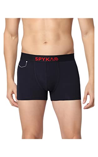 Image of Underjeans Men's Cotton Blend Trunks (Pack of 2) (UJNPTS008E2)