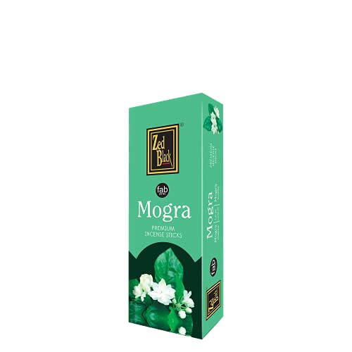 Zed Black Premium Mogra Natural Incense Sticks - 20 Sticks Per Box & 6 Boxes Inside (Total 120 Sticks) - Use It At Home Or Workplace – Alluring Aroma Sticks #TOP5