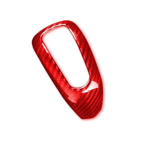 SKINII Decorazione Interni per Cadillac CT6 XT4 2018 2019 2020 Pomello del Cambio Copertura Auto Gear Borsette Interni in Fibra di Carbonio Adesivo Trim Modanatura Interni (Colore : C)