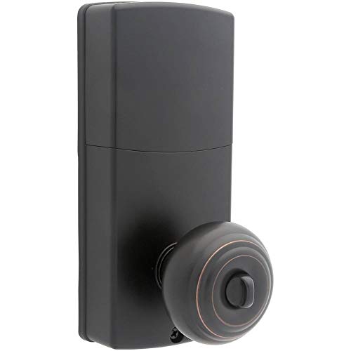 Honeywell Safes & Door Locks Ble Electronic Entry Knob With Keypad, Square Faceplate, Oil Rubbed Bronze #TOP1