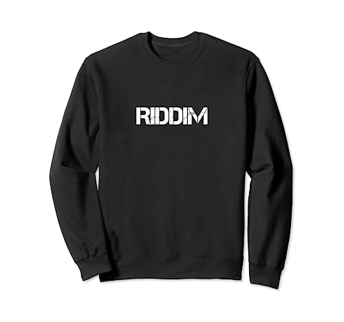 Riddim – Heavy Headbanger Dubstep DnB Jungle Music Gift Sudadera
