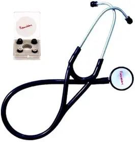 Estetoscópio Duplo Cardiológico Profissional Em Inox Premium