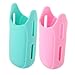 SOESFOUFU 2pcs Insulated Silicone Sleeve Heat Resistant Oven Mitts High Heat Resistant Trivet Cover for Curling Iron Flat Iron Travel Storage