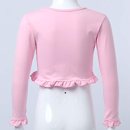 TiaoBug Vestito da Danza Classica Bambina Top da