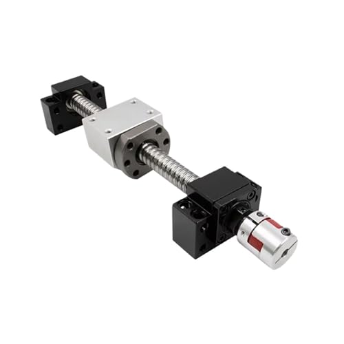 1�Z�b�g ���a 20mm �{�[���˂� SFU2005 / SFU2010 5mm / 10mm �s�b�` �V���O���{�[���i�b�g + �x�A�����O�t�� CNC���[�^�[(SFU2010�Z�b�g�A600mm)