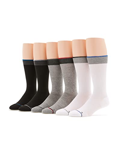 Perry Ellis Men's Portfolio Bonus 6 Pack Socks