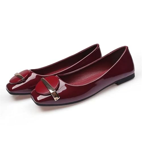 Women Spring Summer Flats Shoes Elegant Casual Fashion Office Plus Size Single Shoes2