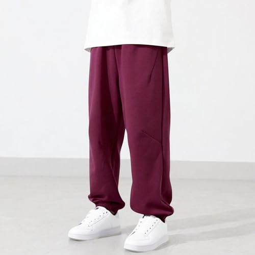 Boys Baggy Sweatpants Kids Joggers Pant Casual Sweat Pants Cinch Bottom Sports Trousers Trendy School Uniform Pants2