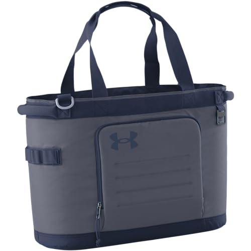 Under Armour Bolsa térmica isolada com parte superior expansível. Serve para 30 latas + espaço para gelo, cinza cascalho