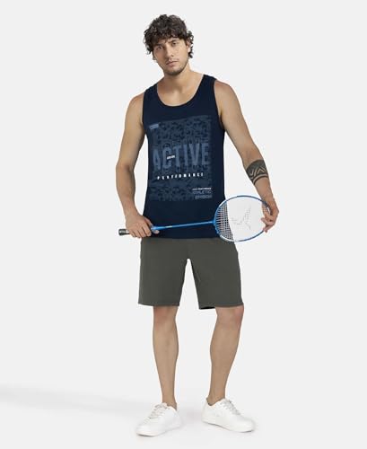 Image of Jockey 9928 Men Super Combed Cotton Rich Tank Top
