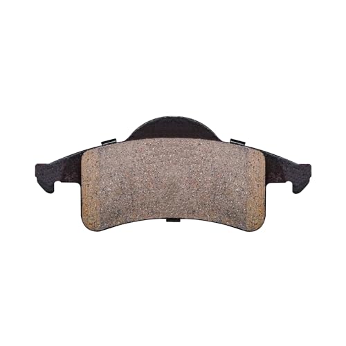 Image of Detroit Axle - Rear Brake Pads for 1999-2004 Jeep Grand Cherokee 2000 2001 2002 2003 Ceramic Brake Pads w /Hardware Replacement