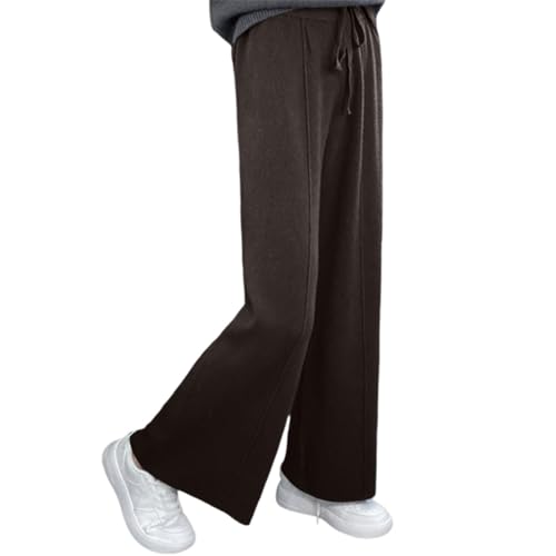 Pantalon de plage femme lin et coton taille haute respirant