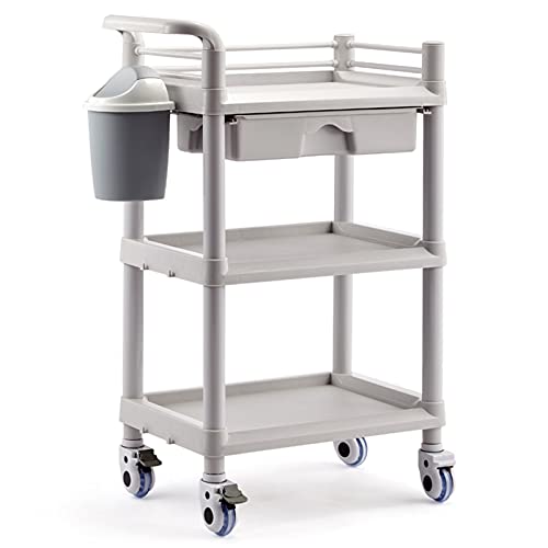 YJYJY 5F7W Salonwagen Kosmetikwagen mit Schublade