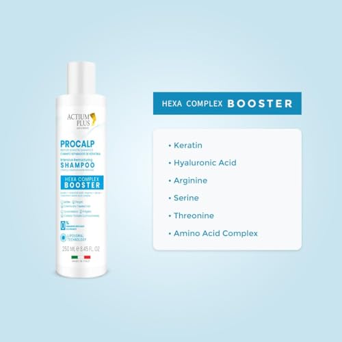 Image of Procalp Keratin Repair Shampoo and Masque Combo | Strengthening, Hydrating & Smoothing Formula | Liposomal Technology | For Damaged, Frizzy, Heat-Styled & Chemically Treated Hair | Suitable for Normal, Dry & Sensitive Scalp Types | Combo 400ml