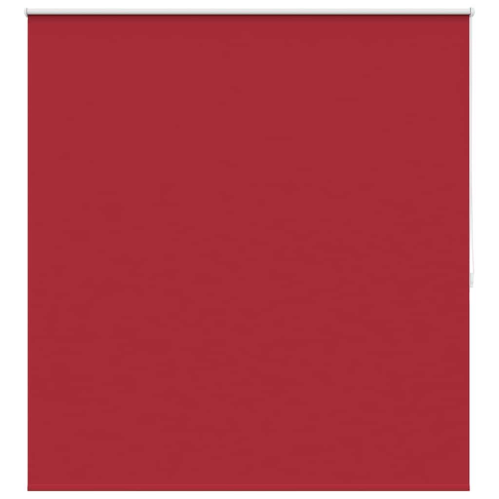 vidaXL Estor Enrollable Opaco 164,4x175 cm, Tela, Ancho 160 cm, Rojo