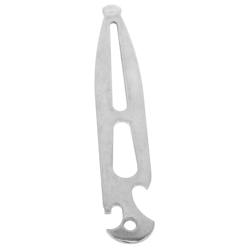 Toyvian Llave Náutica Multiusos de Aleación de Aluminio para Barco Herramienta de Emergencia Marina Compacta y Ligera Abridor de Botellas Portátil Resistente al Desgaste para